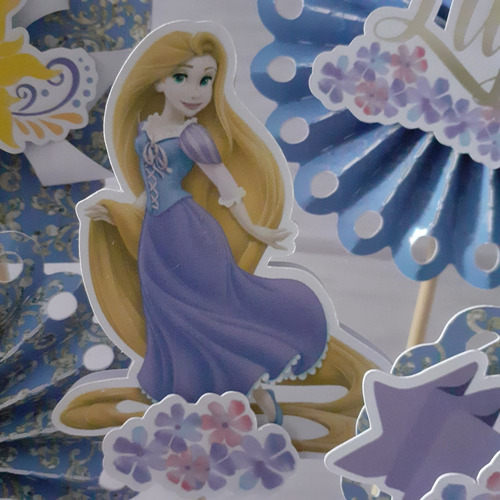Centros De Mesa Personalizados Rapunzel