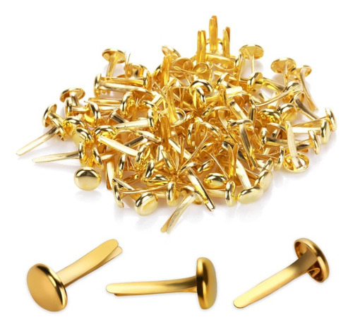 30 Sujetador Para Papel Clips De Cabeza Redonda 19 Mm