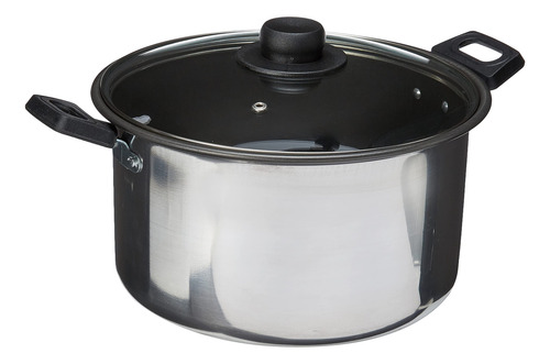 Olla Antiadherente Con Tapa De Vidrio 24 Cm
