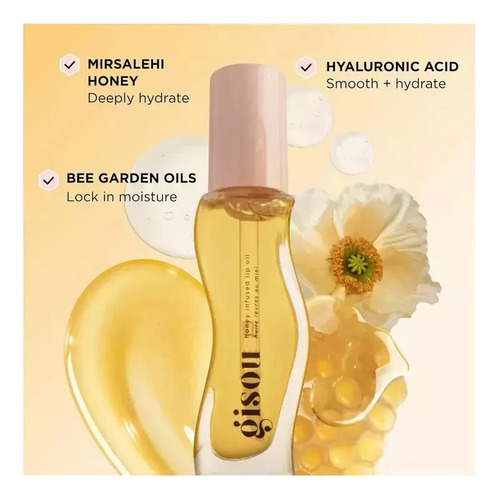 An Aceite Labial Gisou Con Infusión De Miel Cherry On The