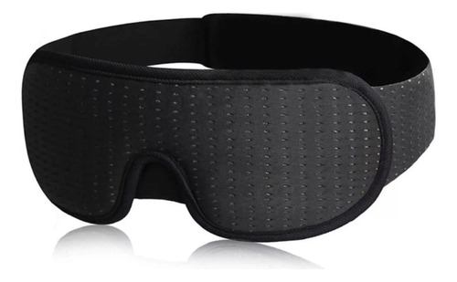 Protetor De Olhos Para Dormir Premium Bloqueia 100% A Luz Cor Preto 3d