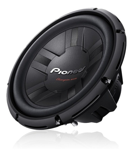 Subwoofer Pioneer Ts-w311d4 1400w De 12 Doble Bobina 1400w Color Negro