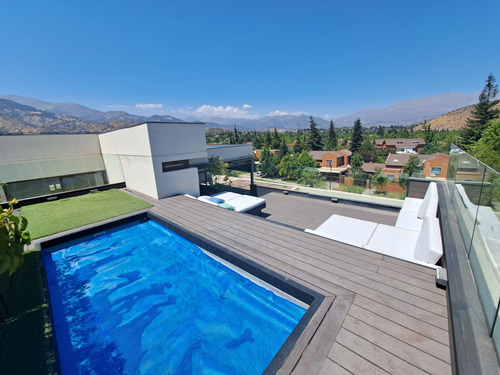 Impecable Tríplex Nor Oriente En Golf De Manquehue