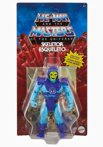 Skeletor Figura De Acción Masters Of The Universe Retro