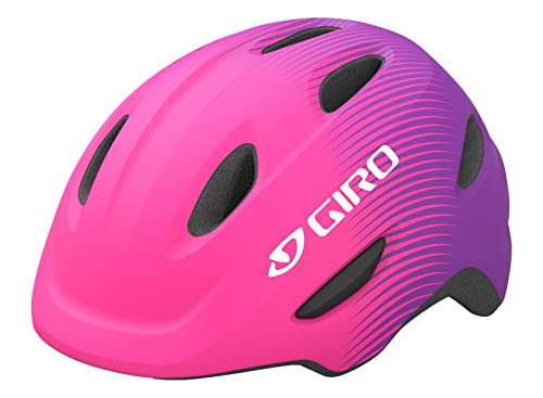 Giro Scamp Cycling Helmet - Joven Matte Bright Pink/purple F