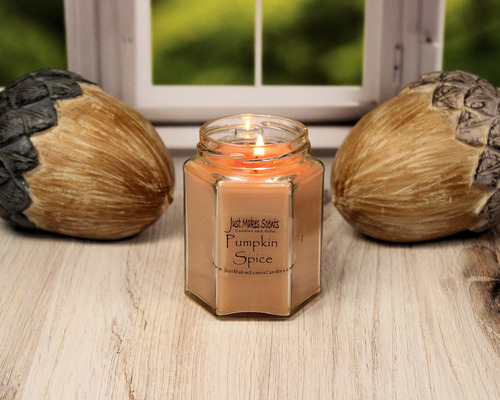 Vela De Soja Mezclada Con Especias De Calabaza | Gran Fragan