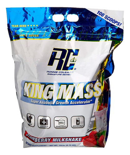 Imagen 5 de 5 de Proteina King Mass Xl Rc 15 Lbs X 108 Serv (ganador De Peso)