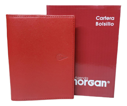 Agenda Morgan 2024 Cartera Bolsillo Cuero Solo Tapa