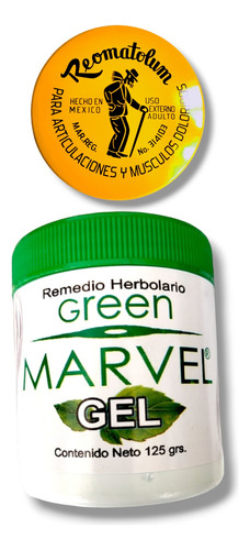 Gel Green Marvel+ Pomada Reomatolum