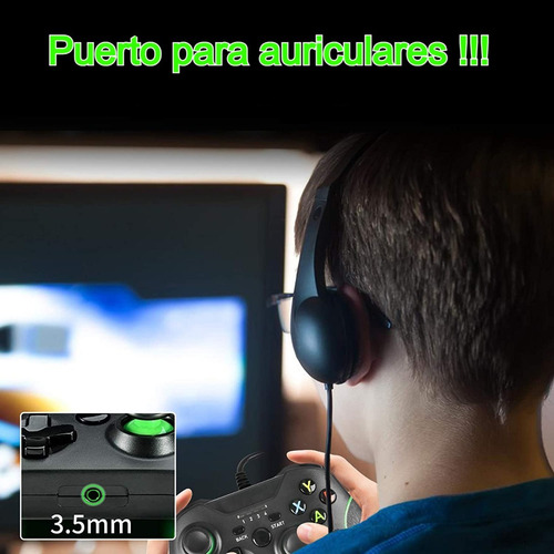 Joystick Xbox One / One S / One X / Jack 3.5mm / Cableado
