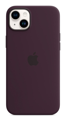 Funda Apple iPhone 14 Plus Silicona Magsafe Elderberry