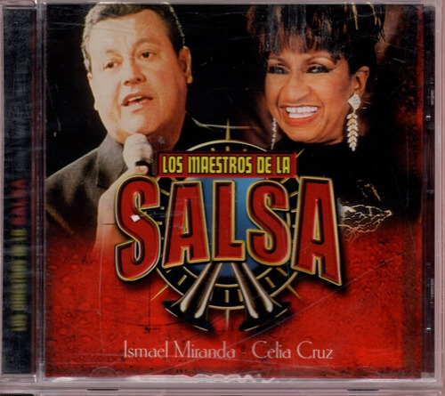 Cd Ismael Miranda Celia Cruz Los Maestros De La Salsa