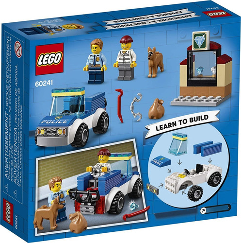 Lego 60241 City Police Dog Unidad Canina 67 Piezas Original