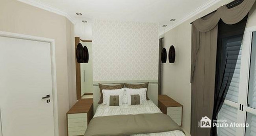 Apartamento Com 2 Dormitórios À Venda, 53 M² Por R$ 215.000,00 - Jardim Bandeirantes - Poços De Caldas/mg - Ap0824