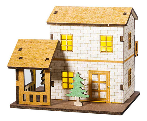 Maqueta De Casa En Miniatura 10,5 Cm X 8,3 Cm X 8,3 Cm