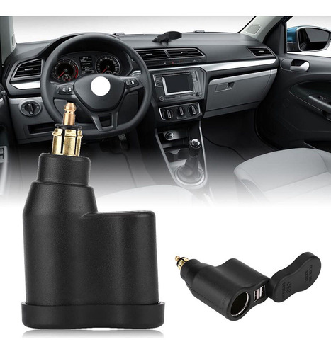 Adaptador De Corriente Hella Din Plug 3.3 A, Doble Enchufe U