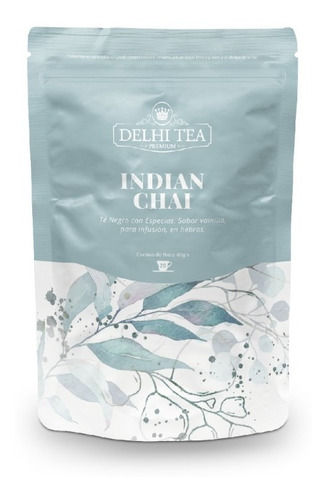 Imagen 1 de 4 de Té Hebras Delhi Tea Premium Indian Chai