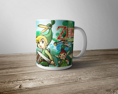 Taza De The Legend Of Zelda Minish Cap