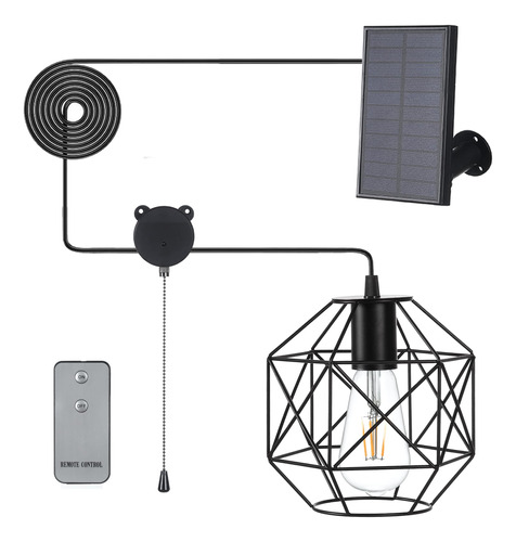 Gosunwey - Lmpara Solar Colgante Para Interiores Y Exteriore