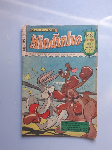  Mindinho Nº 36 Novembro De 1951