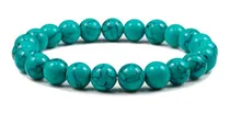 Comprar Pulseras Hombre Mujer Piedra Howlita Verde Jade Unisex
