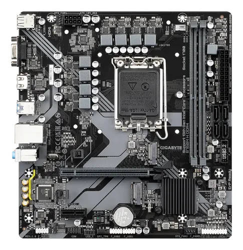 Motherboard Gigabyte B760m H Ddr4 Intel 1700 Pcie 4.0 M.2