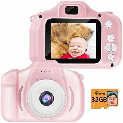 Pantalla Svabobe Niños Cámara De Vídeo Digital Videocámara M