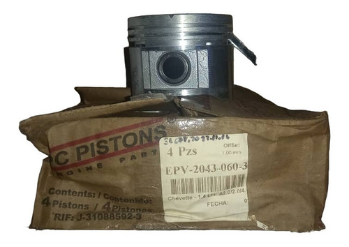 Piston De Chevete 1.4 0.60