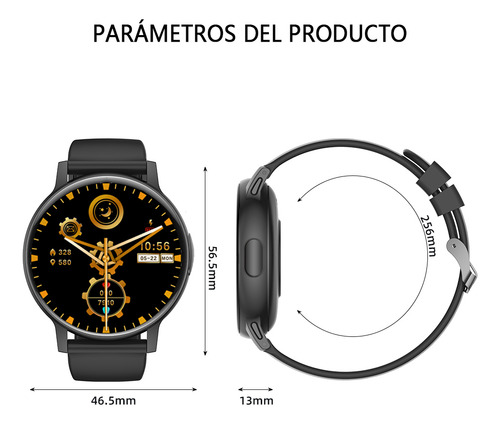Reloj Inteligente Bluetooth Llamada 1.39 Ai Con Asistente De