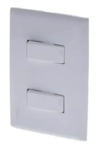 Interruptor Doble Fuga Blanco Ciles