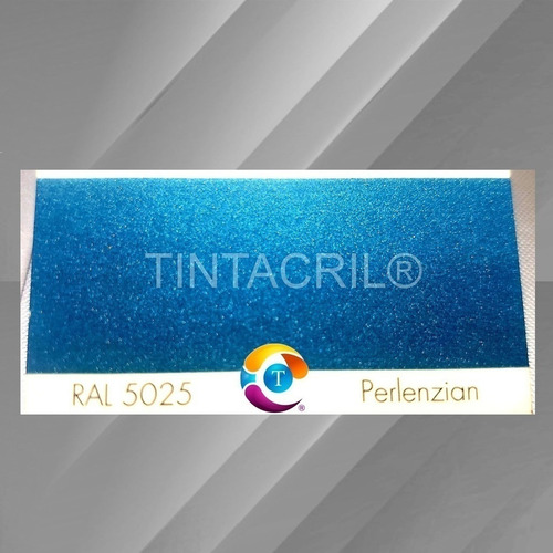 Pintura Bicapa Ral 5025 X 3.6 Lts. Azul Gencian Perlado