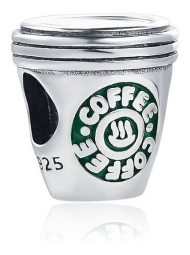Imagen 1 de 1 de Charm Café - Plata De Ley S925