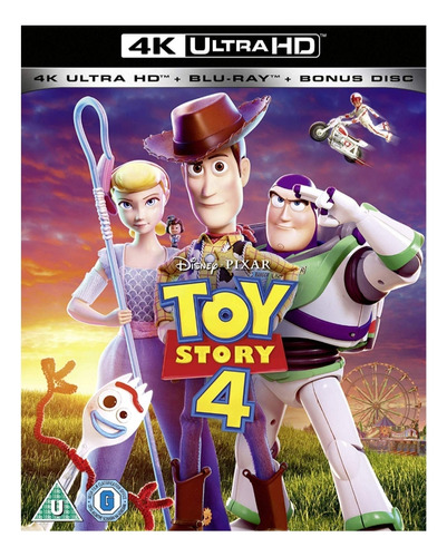 Toy Story 4 Blu Ray 4k + Blu Ray Original ( Nuevo )