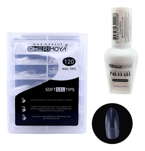 Set Soft Gel  Press Gel Liquido Cherimoya