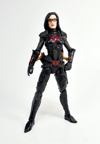 Imagen 3 de 3 de Figura G.i. Joe Classified Series Baronesa Con Motocicleta