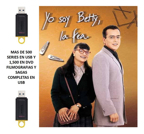 Yo Soy Betty La Fea En Usb Telenovela Completa