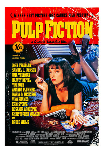 Lamina Para Enmarcar Cuadros Poster Pulp Fiction