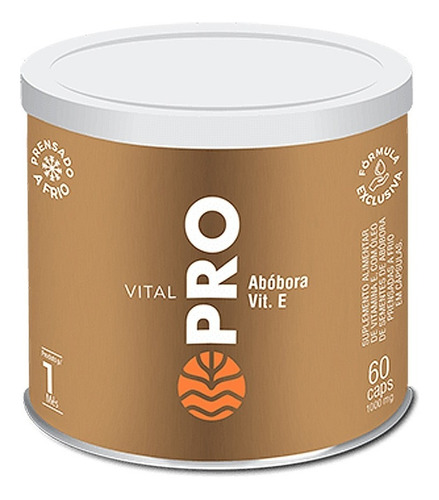 Vital Pro Óleo Semente Abóbora Vit E 60 Caps Vital Âtman