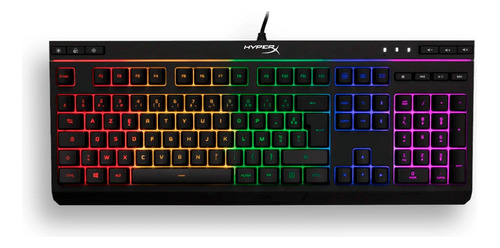 Teclado Gamer Hyperx Alloy Core Rgb Qwerty Us Negro Rgb