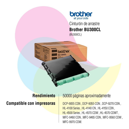 Imagen 2 de 4 de Cinta Transferencia Brother Bu300cl Original 9460 9465 9970