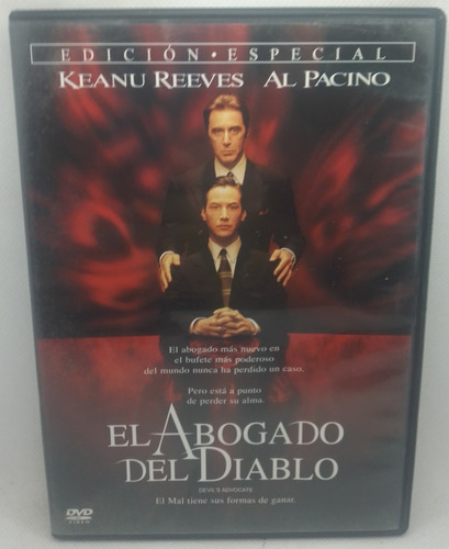 El Abogado Del Diablo / Dvd R4 / Seminuevo A / Keanu Reeves