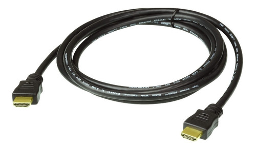 Cable Hdmi 1.8 Metros 4k 240 144 120 60 Hz Bañado Oro Reforz