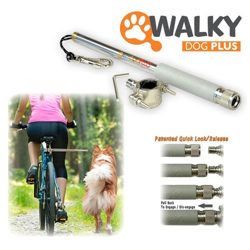 Walky Dog Plus Bike Leash Pasear Con Tu Perro Con En Tu Bici