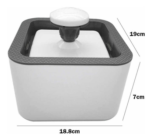 Imagen 3 de 4 de Bebedero Para Gatos + 4 Filtros, Bebedero Eléctrico