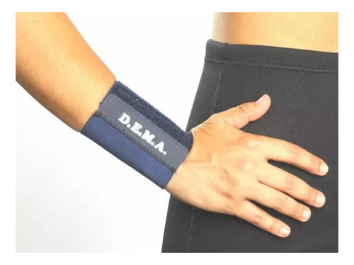 Muñequera Con Ajuste Velcro, Marca Dema Calidad Premium M001