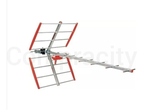 Potente Antena Tdt Para Exterior Veredas Campo Antena Aerea