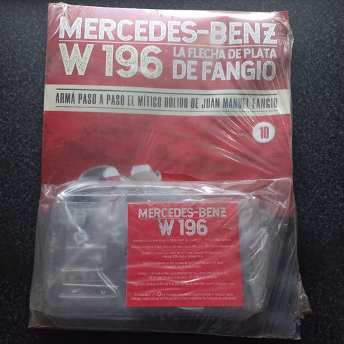 Revista Coleccion Arma Mercedes Benz W 196 Numero 10