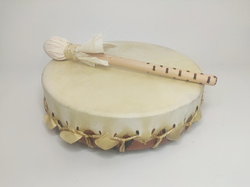 Imagem 1 de 5 de Tambor Xamãnico Lakota 12 Polegadas 30x7cm