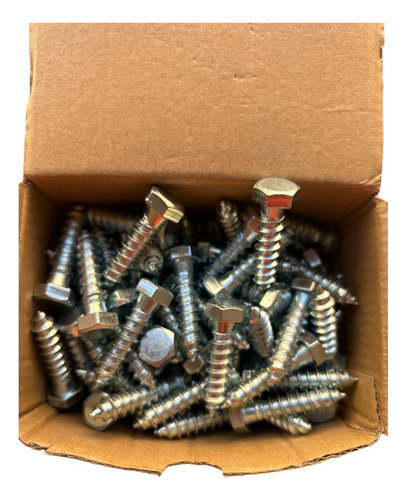 Tirafondo Hexagonal Zincado 5/16x4 1/2 100-und Full