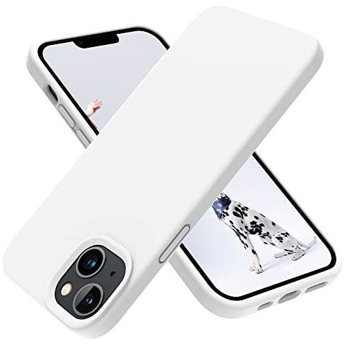 Funda Para iPhone 14 2022 Y 13 Estilo Blanco De Silicona